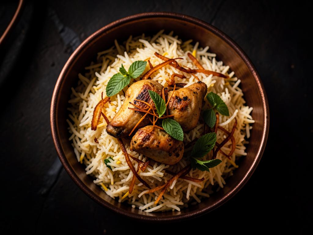 Kycklingbiryani