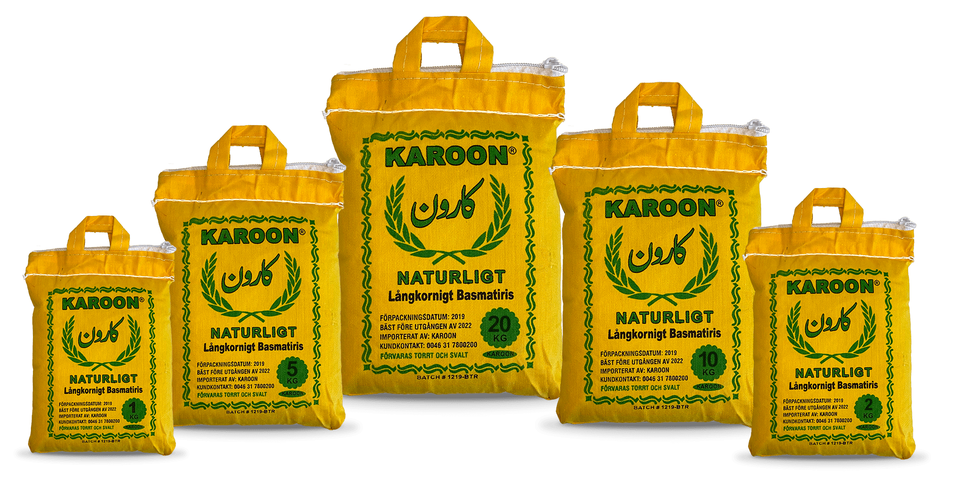 Karoon Basmatiris Produkter